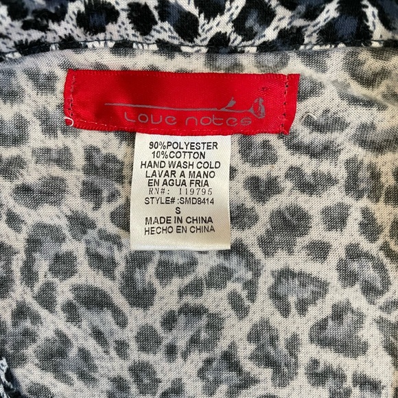 Animal print Jersey wrap dress - Small - Picture 4 of 8